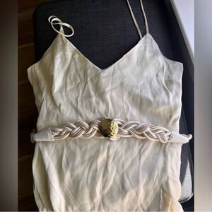 Braided Cord Belt 